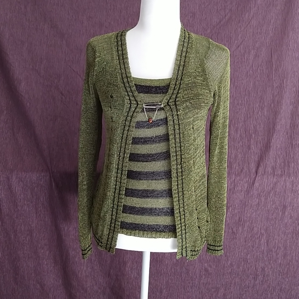Shear Long Sleeve Top